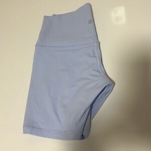 Lululemon lavender color spandex shorts